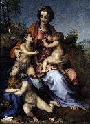 Andrea del Sarto Charity oil painting on canvas